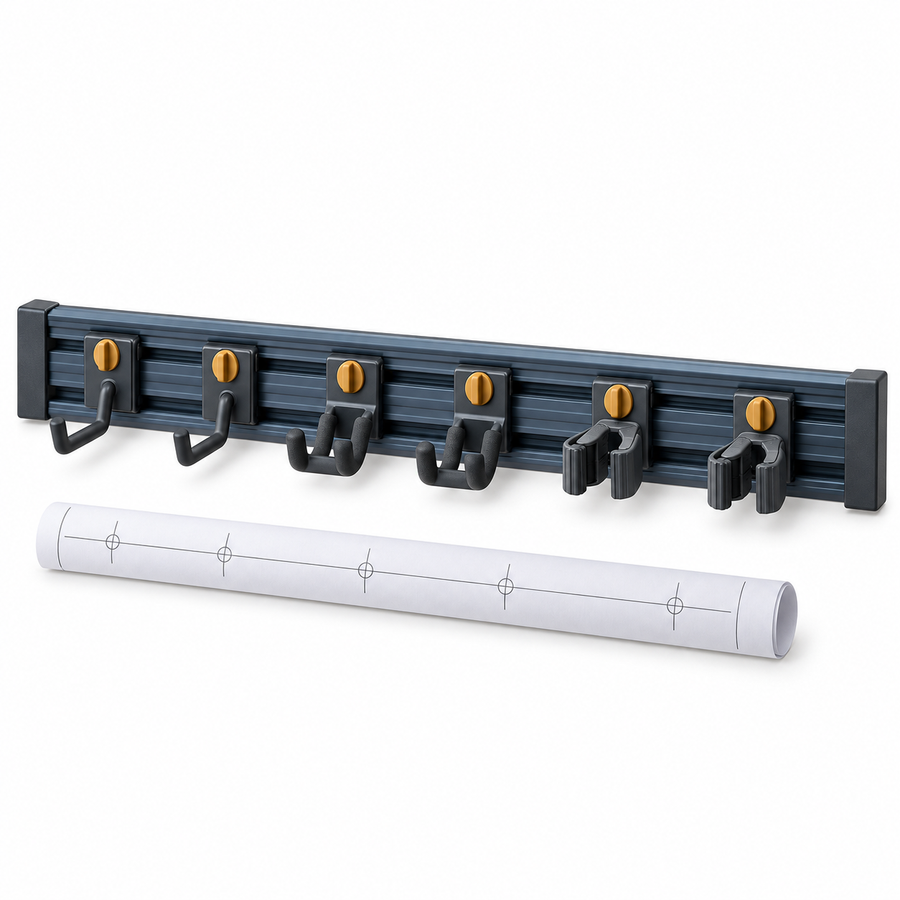 Support mural modulable pour outils manuels